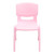 Kids Children Square Pink Activity Table with 2 Pink Chairs