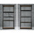 0.9M 5-Shelves Steel Warehouse Shelving Racking Garage Storage Rack Black