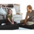 Folding Foam Mattress Portable Double Sofa Bed Mat Air Mesh Fabric Black