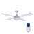 52 Ceiling Fan - White"