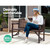 Wooden Garden Bench Chair Natural Outdoor Furniture D?¡ã¡Ì??cor Patio Deck 3 Seater C2