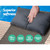 Outdoor Sun Lounge Furniture Day Bed Wicker Pillow Sofa Set S3