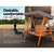Wooden Swing Chair Garden Bench Canopy 3 Seater Outdoor Furniture C1