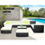 13PC Outdoor Furniture Sofa Set Wicker Garden Patio Lounge