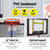 Adjustable Portable Basketball Stand Hoop System Rim PB01