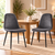 4 X Dining Chairs Dark Grey