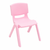 120x60cm Pink Kids Adjustable Whiteboard Activity Table and 4 Stackable Chair Set for Drawing Learning and Play