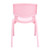 120x60cm Pink Kids Adjustable Whiteboard Activity Table and 4 Pink Stackable Chair Set for Drawing Learning and Play