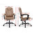 Massage Office Chair PU Leather Recliner Computer Gaming Chairs Espresso