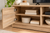 160cm Wooden TV Stand Entertainment Unit with Storage – Natural