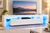 189cm High Gloss RGB LED TV Stand Entertainment Unit – White