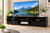 140cm High Gloss TV Stand Entertainment Unit with Storage – Black