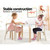 Kids Table and Chair Set Study Desk Dining Wooden DW