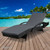 Outdoor Sun Lounge - Black