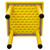 Kids Toddler Children Square Playing Activity Party Table Yellow Small