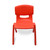 Kids Children Square Activity Table with 4 Chairs Red