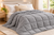 Giselle Bedding 7kg Weighted Blanket Light Grey Microfibre Gravity Blanket 152x203cm