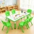 120cm Green Adjustable Kids Whiteboard Activity Table & Chairs Set – Green or Colourful Chairs