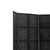 6 Panel Room Divider - Black