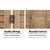 Room Divider Screen 8 Panel Privacy Wood Dividers Stand Bed Timber Brown