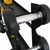 Heavy Duty Dumbbell & Kettlebell Storage Rack 200KG Capacity – Black Metal Home Gym Stand