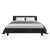 Neo Bed Frame Fabric - Charcoal Queen