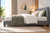 Artiss NEO Queen Bed Frame Grey Fabric Upholstered Wooden Slat Bed