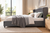 Pier Bed Frame Fabric - Grey Queen