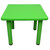Kids Toddler Children Square Playing Activity Party Table Green Small
