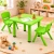 60cm Green Square Kids Activity Table & Chairs Set – Green or Colourful Chairs