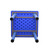 60x60cm Bue Kids Plastic Activity Table Square Toddler Play Study Craft Table for Home Daycare Classroom Use