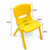 4x Colorful Stackable Kids Plastic Chairs Set Lightweight Preschool Classroom Chairs for Toddlers and Children