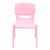 8x Pink Stackable Kids Plastic Chairs Set Lightweight Preschool Classroom Chairs for Toddlers and Children