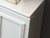 French Provincial Shoe Storage Cabinet 80cm – Matte White 2 Door Cupboard with 2 Drawers