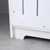 85CM Bathroom Bedroom Storage Utility Display Cabinet 2 Drawers Stand White Waterproof