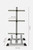 Heavy Duty Standard 25mm Weight Plate Tree with Barbell Storage Rack for Home Gym Weightlifting Equipment Organisation