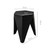 Artiss Set of 2 Puzzle Stools – Stackable Plastic Indoor Outdoor Chairs Black