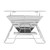 Camping Fire Pit BBQ 2-in-1 Grill Smoker Outdoor Portable Stainless Steel