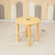 60CM Round Wooden Kids Table and 2 Wooden Chairs Set Pinewood Childrens Desk