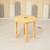 60CM Round Wooden Kids Table and 4 Red Chairs Set Pinewood Timber Childrens Desk