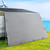 4.0M Caravan Privacy Screens 1.95m Roll Out Awning End Wall Side Sun Shade