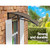 Window Door Awning Door Canopy Patio UV Sun Shield BROWN 1mx2m DIY