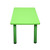 120x60cm Kids Green Activity Table Large Rectangular Play Desk for Study Craft Drawing and Learning Room