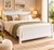 Solid Pine Wood Bed Frame – Single / King Single / Double / Queen White Timber Bed Base