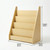 4-Tier Kids Front-Facing Display Bookshelf Bookcase Study Playing Area Solid Wood Board Natural Colour