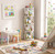 4-Tier Versatile Timber Rubberwood Wooden Rotating Bookcase Bookshelves 130cm White