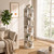 5-Tier Versatile Timber Rubberwood Wooden Rotating Bookcase Bookshelves 161cm White