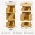 360° Rotating Wooden Bookcase Bookshelf Extra Wide– 3/4/5/6 Tier Natural Oak