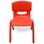 14x New RED Kids Plastic Chair Up to 100KG