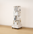 4-Tier Versatile Spacious Rotating Swivel Wooden Bookcase With Wheels 4 Shelves 1 Cabinet 144cm White 4-Tier Versatile Spacious Rotating Swivel Wooden Bookcase With Wheels 4 Shelves 1 Cabinet 144cm White